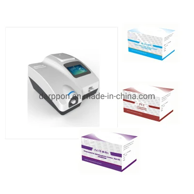 Poct/Blutdiagnostik/Hba1c/HCG/Tsh/Pct/Crp/Ctni Immunoassay-Analysator