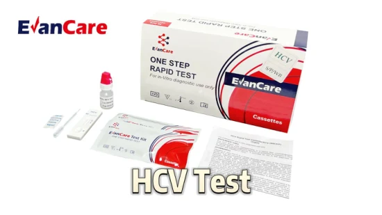 Ein-Schritt-Schnelltest-Kit, medizinisches Gesundheitswesen, Test auf Infektionskrankheiten, HCV/Hbsag/HIV