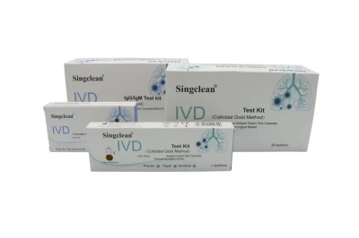 Singclean Selbsttest-Nasenabstrich-Multispezifikations-Antigen-Nasopharynx-Abstrichtestgerät für Infektionskrankheiten