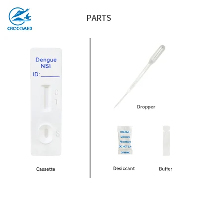 Runmei CE-zertifiziertes Igg/Igm-Schnelltestkit, Antikörper-Kolloidalgold-Testkit, Ein-Schritt-Testkit für menschliche Infektionskrankheiten, Dengue-Ns1-Antigen und Igm/Igg-Antikörper-Testkit